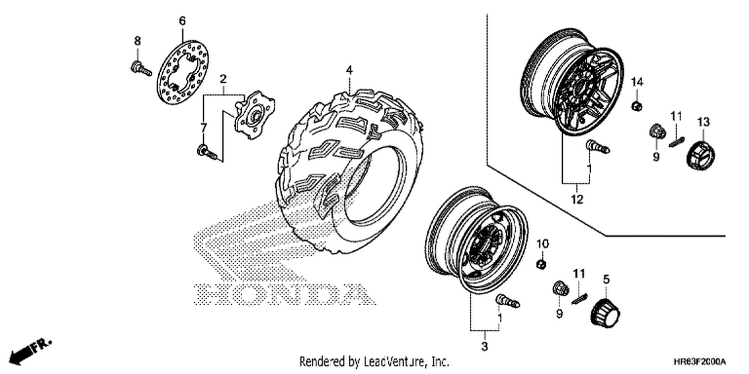  FRONT WHEEL