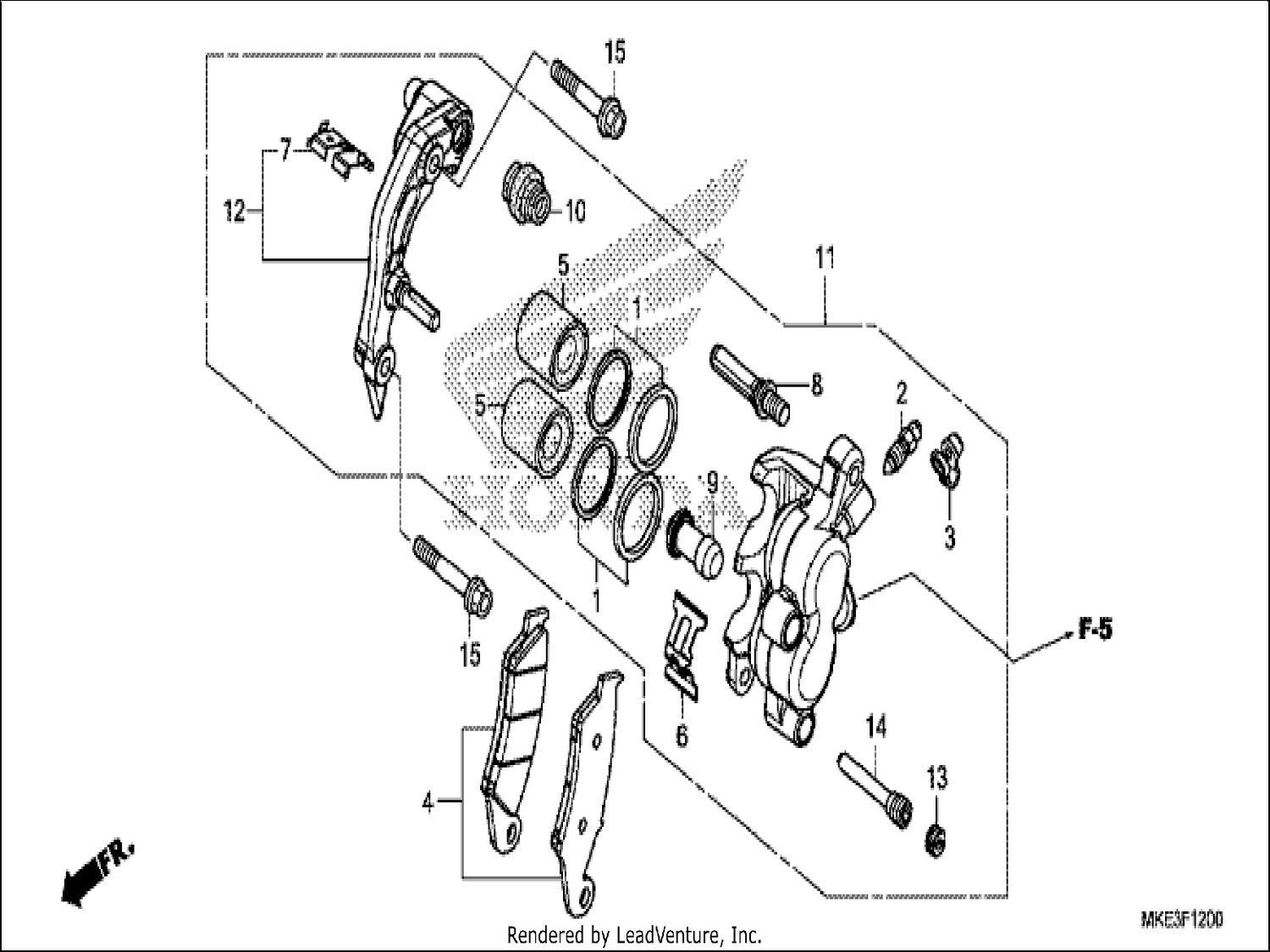  FRONT BRAKE CALIPER