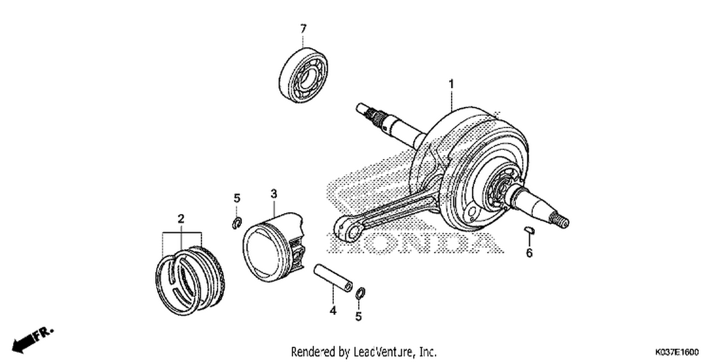  CRANKSHAFT/ PI STON