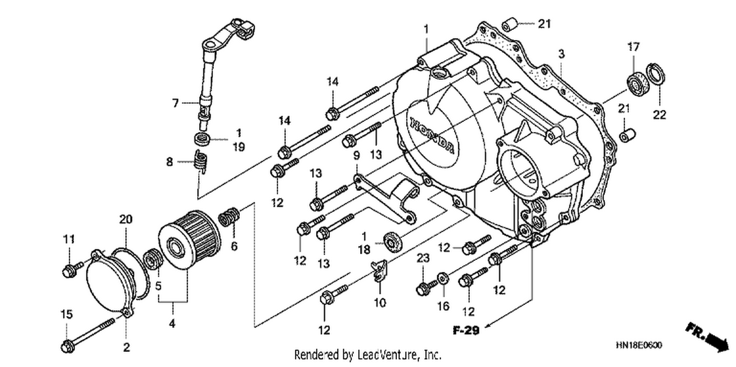  RI GHT CRANKCASE COVER