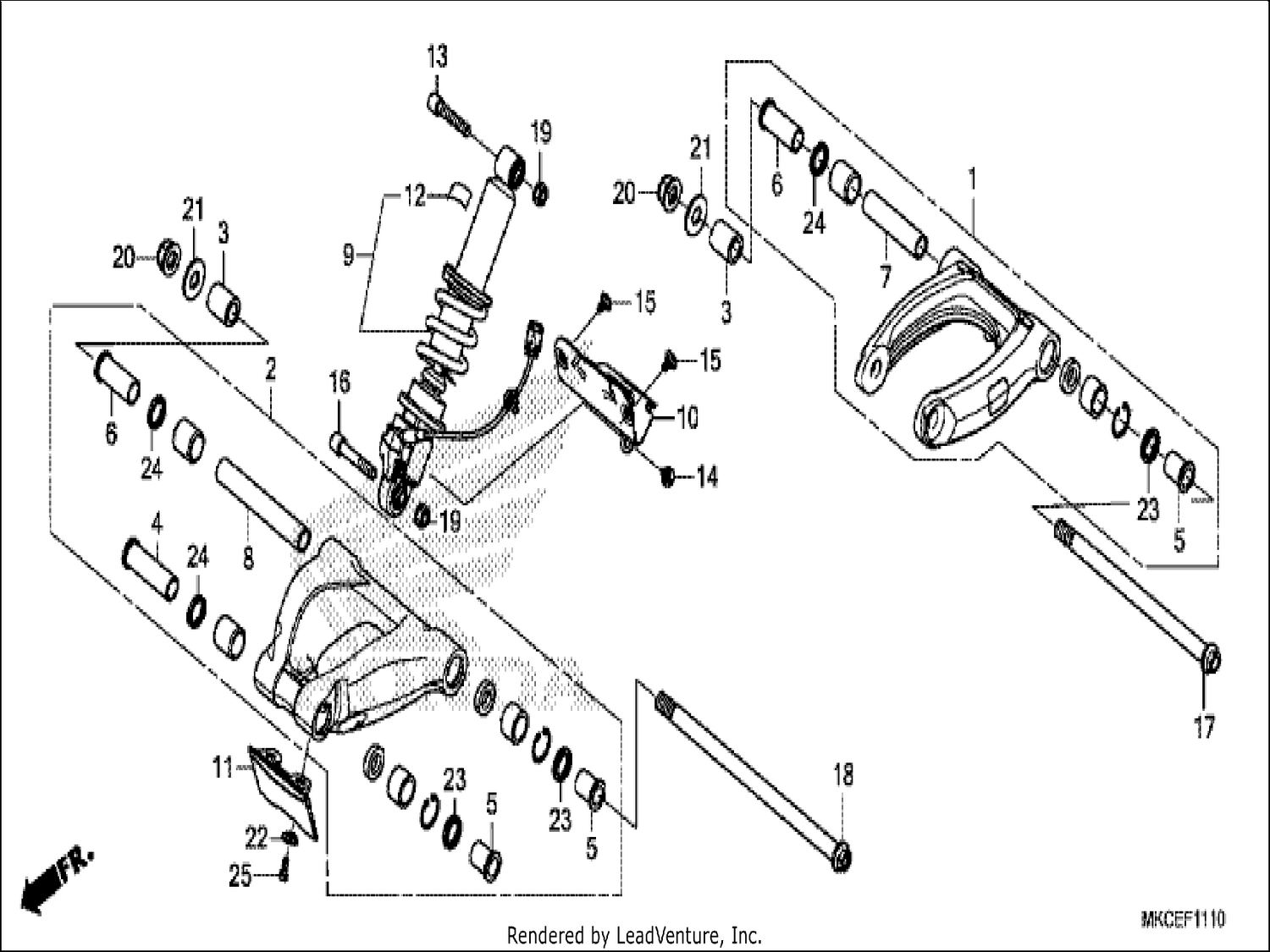 10 CUSHION ARM