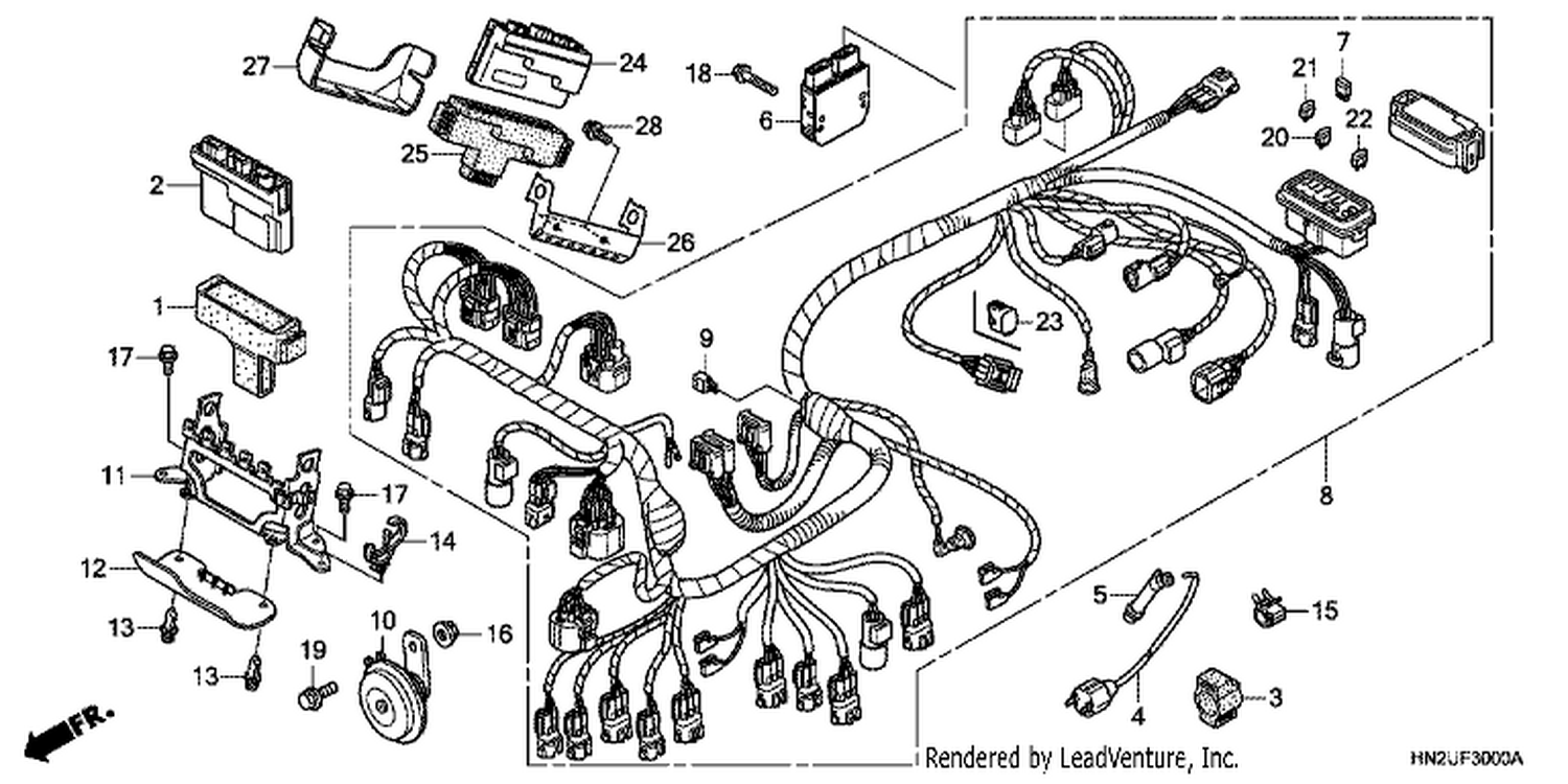  10 CYLINDER HEAD (REAR)