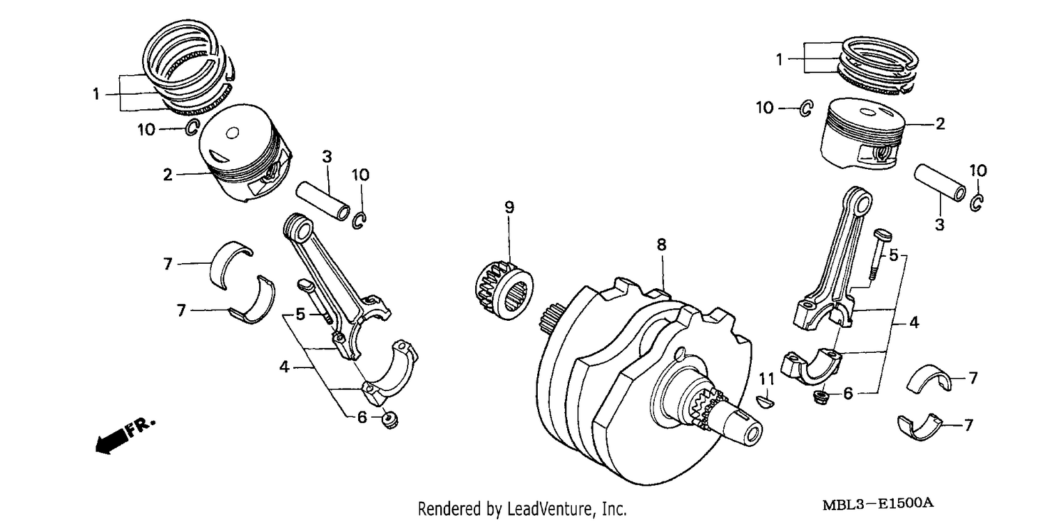 CRANKSHAFT/PISTON
