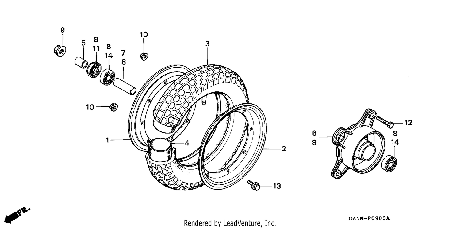 FRONT WHEEL