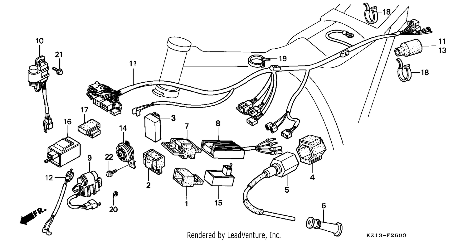 WIRE HARNESS/ IGNITION COIL/C.D.I. UNIT