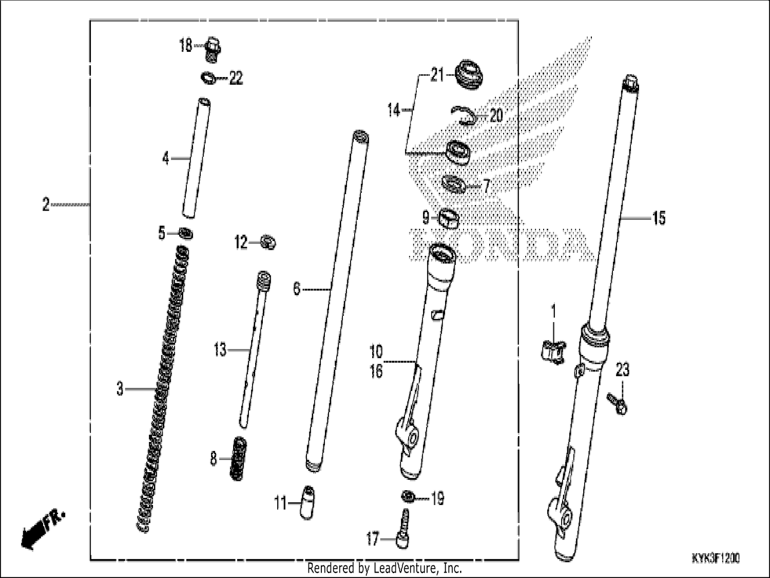  FRONT FORK