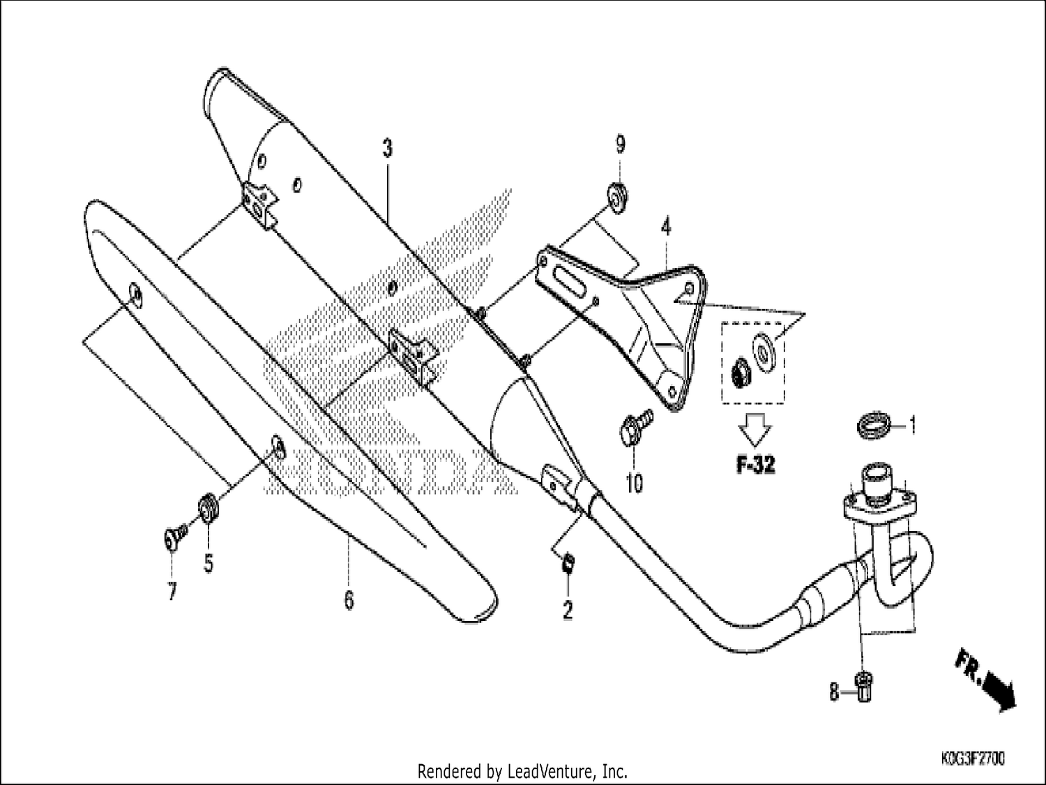  EXHAUST MUFFLER