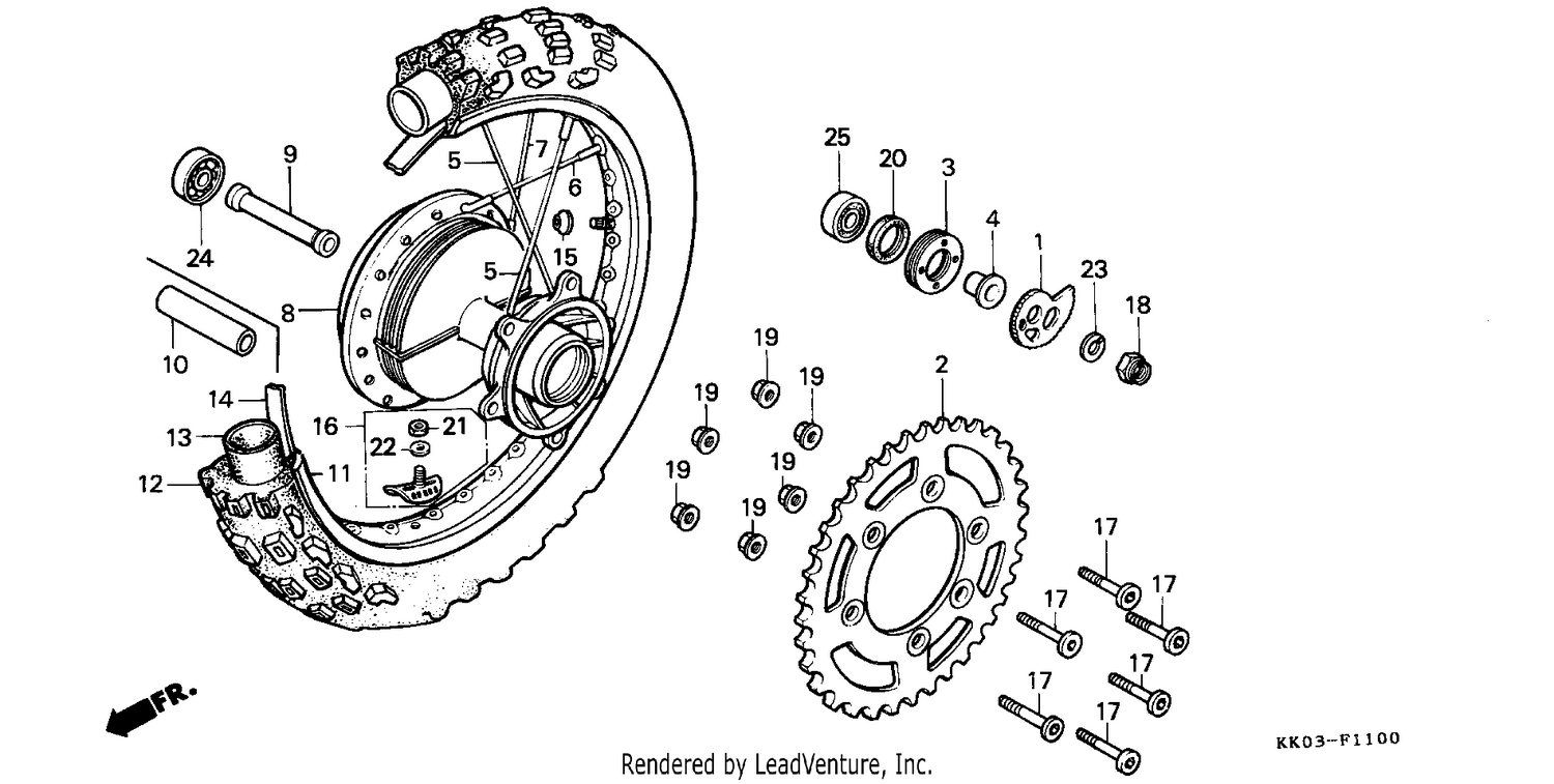REAR WHEEL