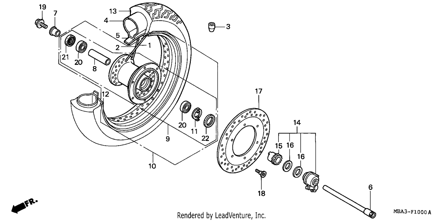 FRONT WHEEL