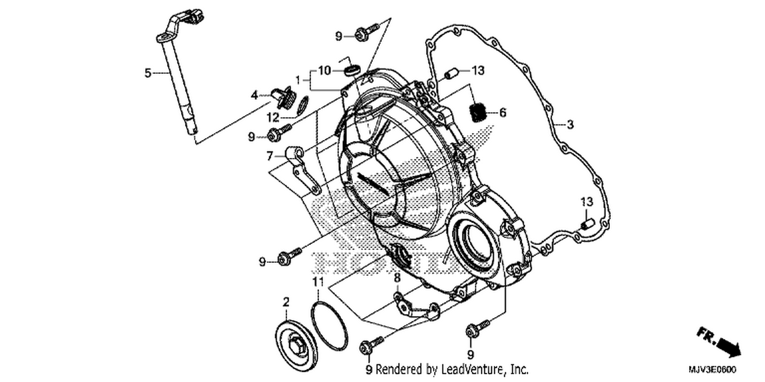  RI GHT CRANKCASE COVER