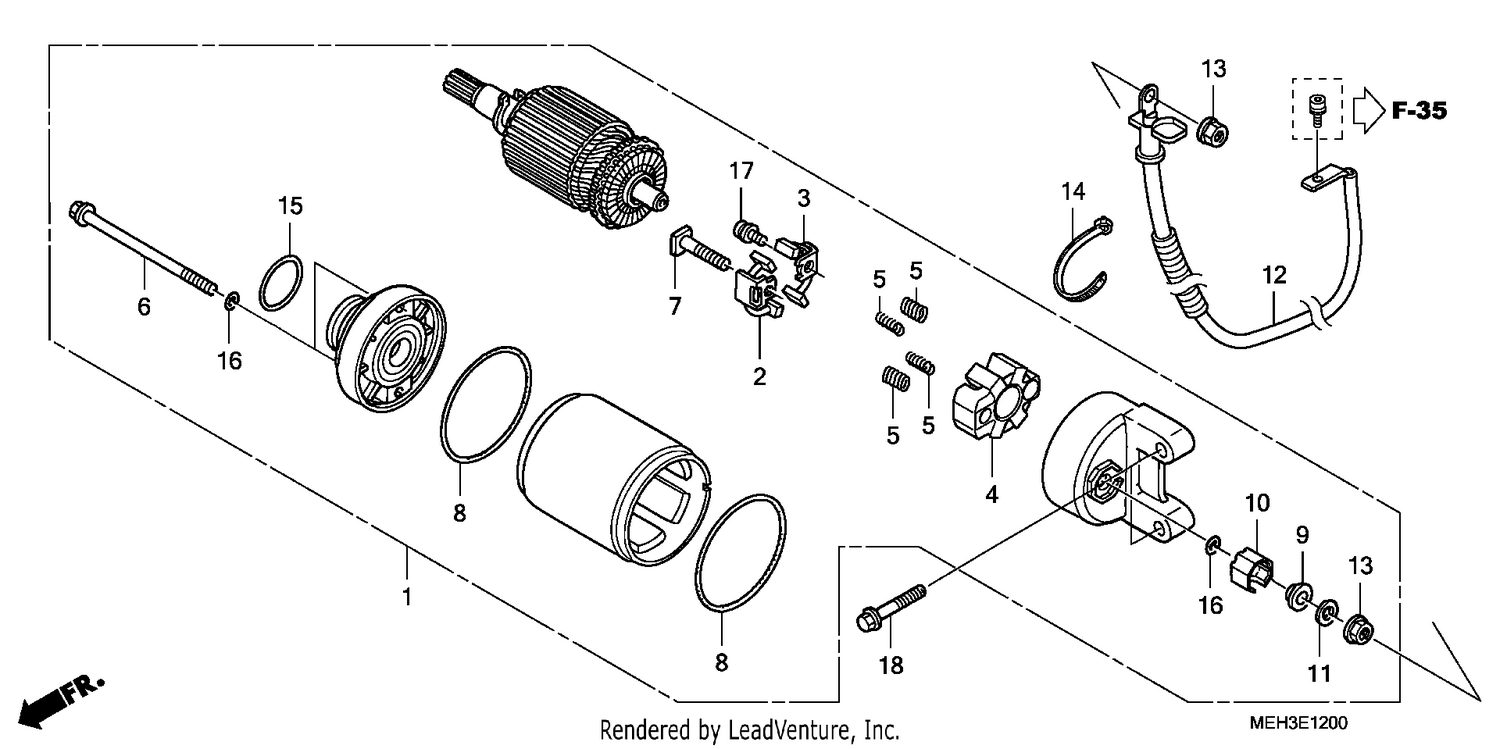STARTER MOTOR