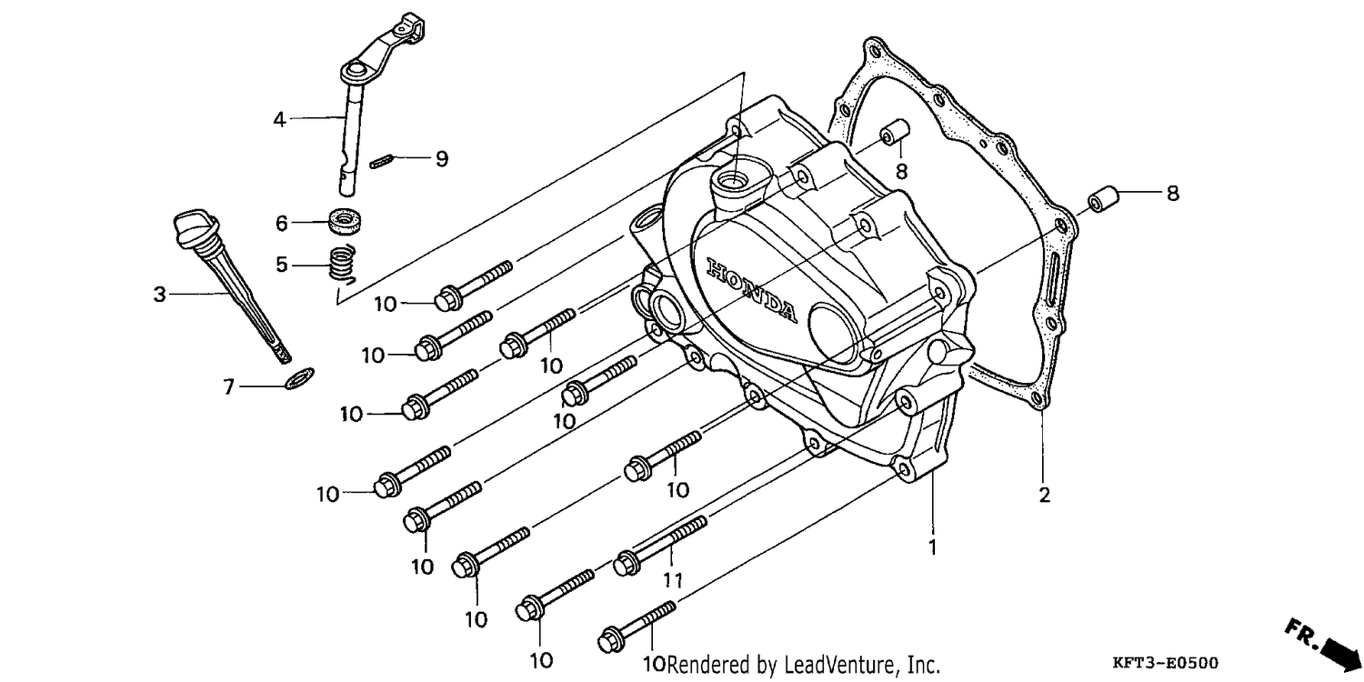 RIGHT CRANKCASE COVER