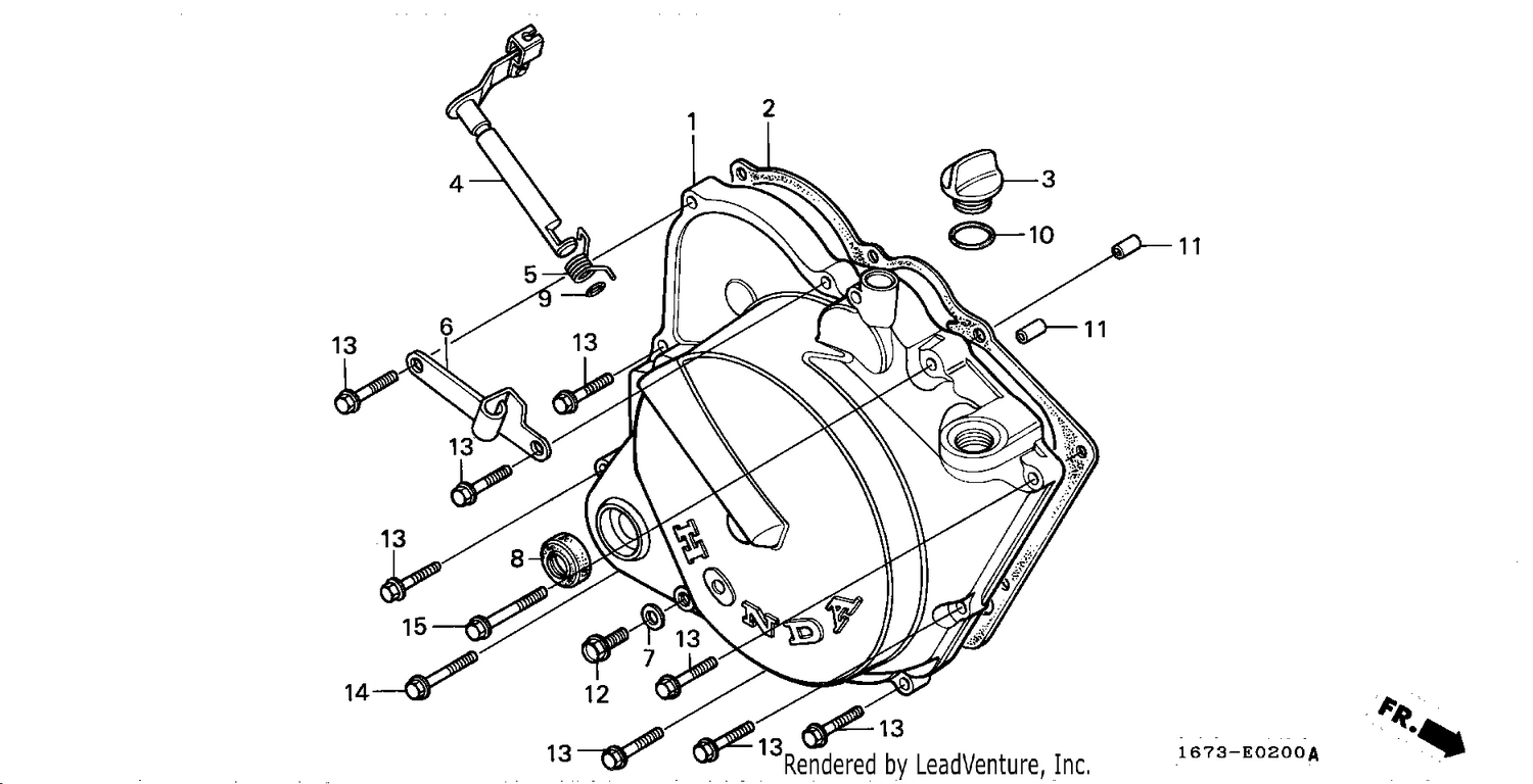 RIGHT CRANKCASE COVER
