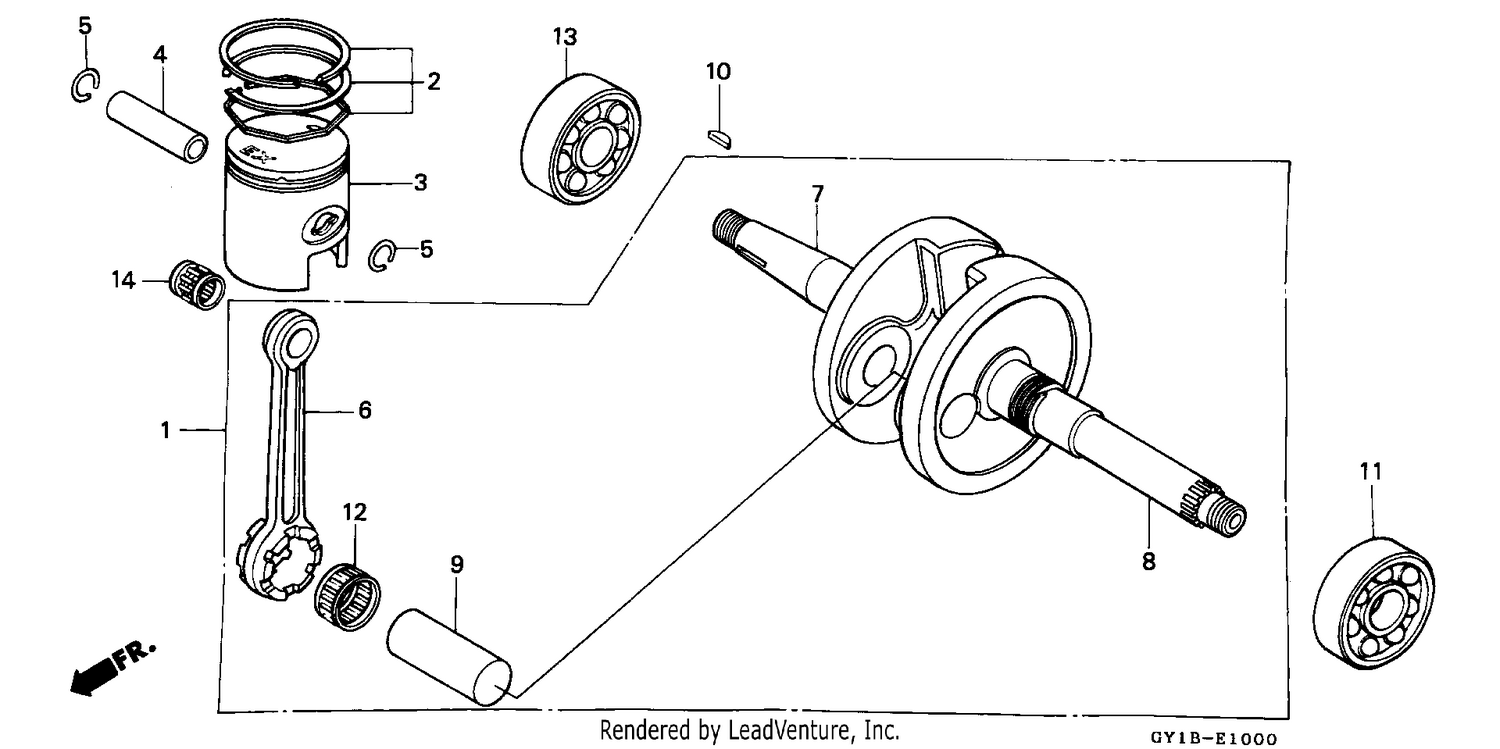 CRANKSHAFT/PISTON