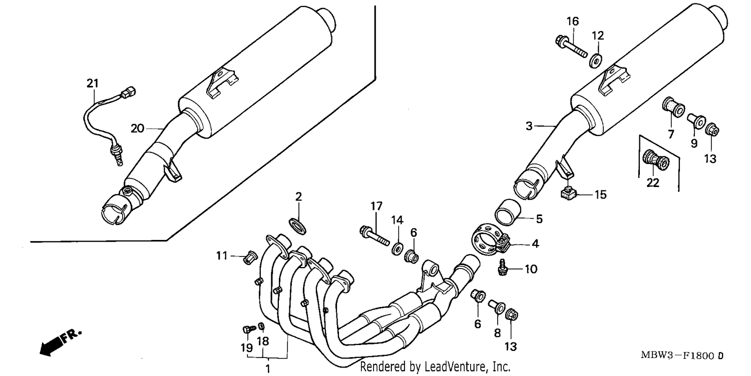 EXHAUST MUFFLER