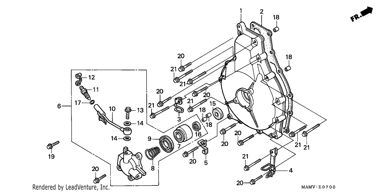 CLUTCH COVER