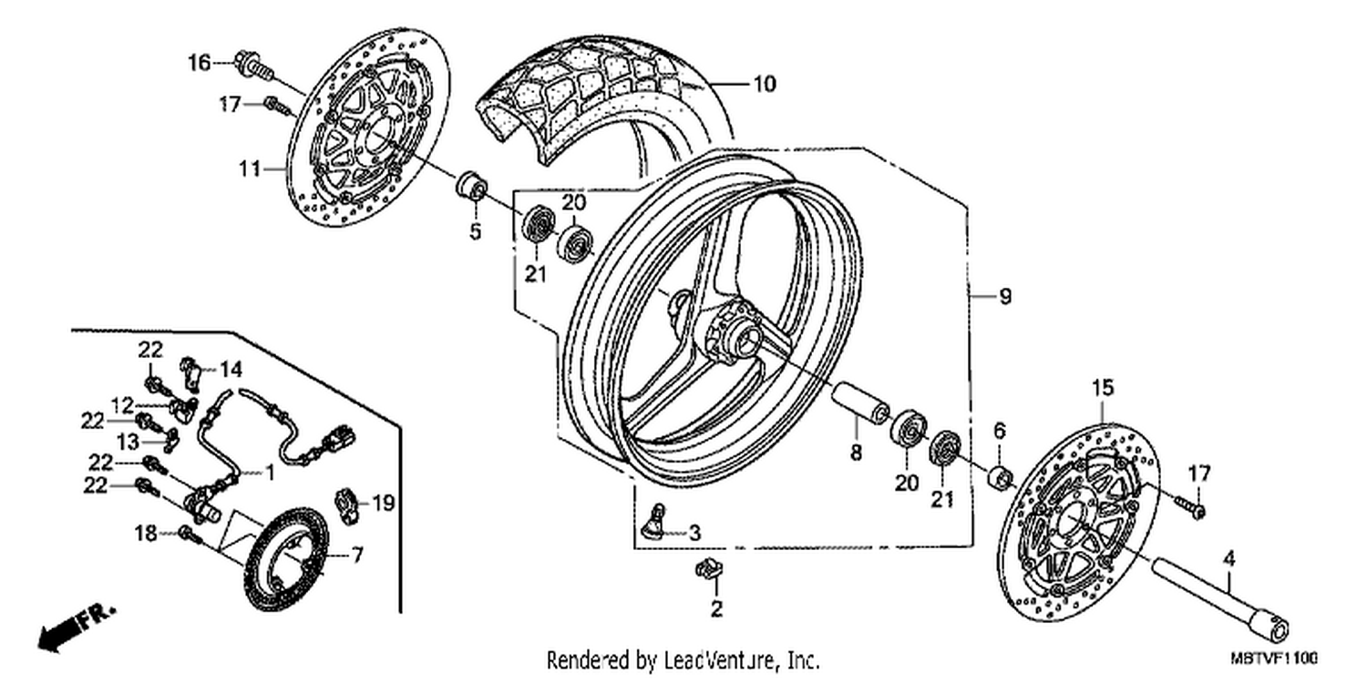  FRONT WHEEL