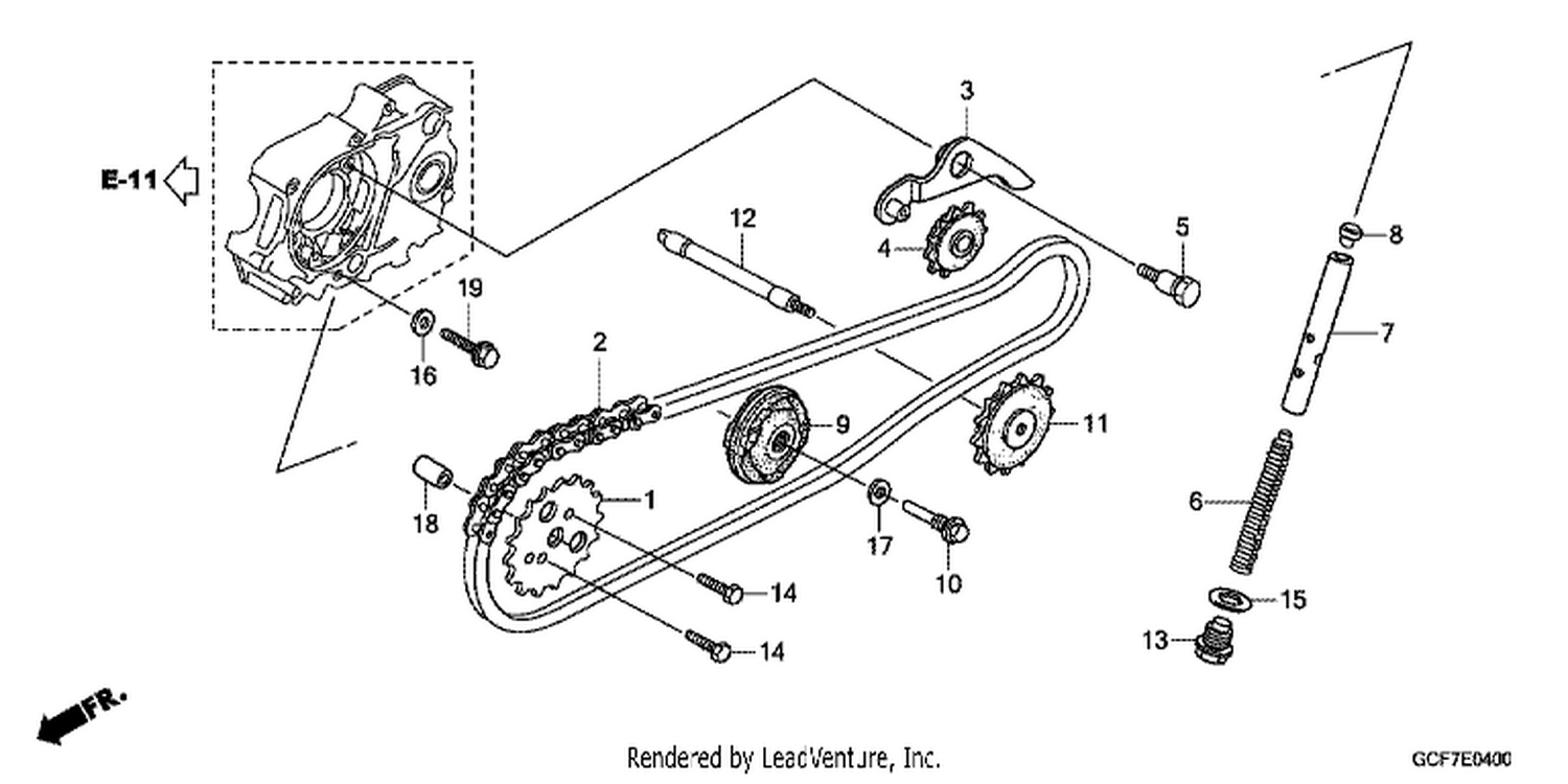  CAM CHAIN/TENSIONER