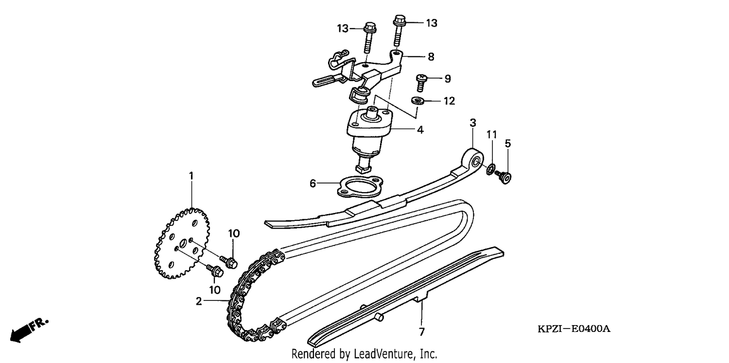 CAM CHAIN/TENSIONER
