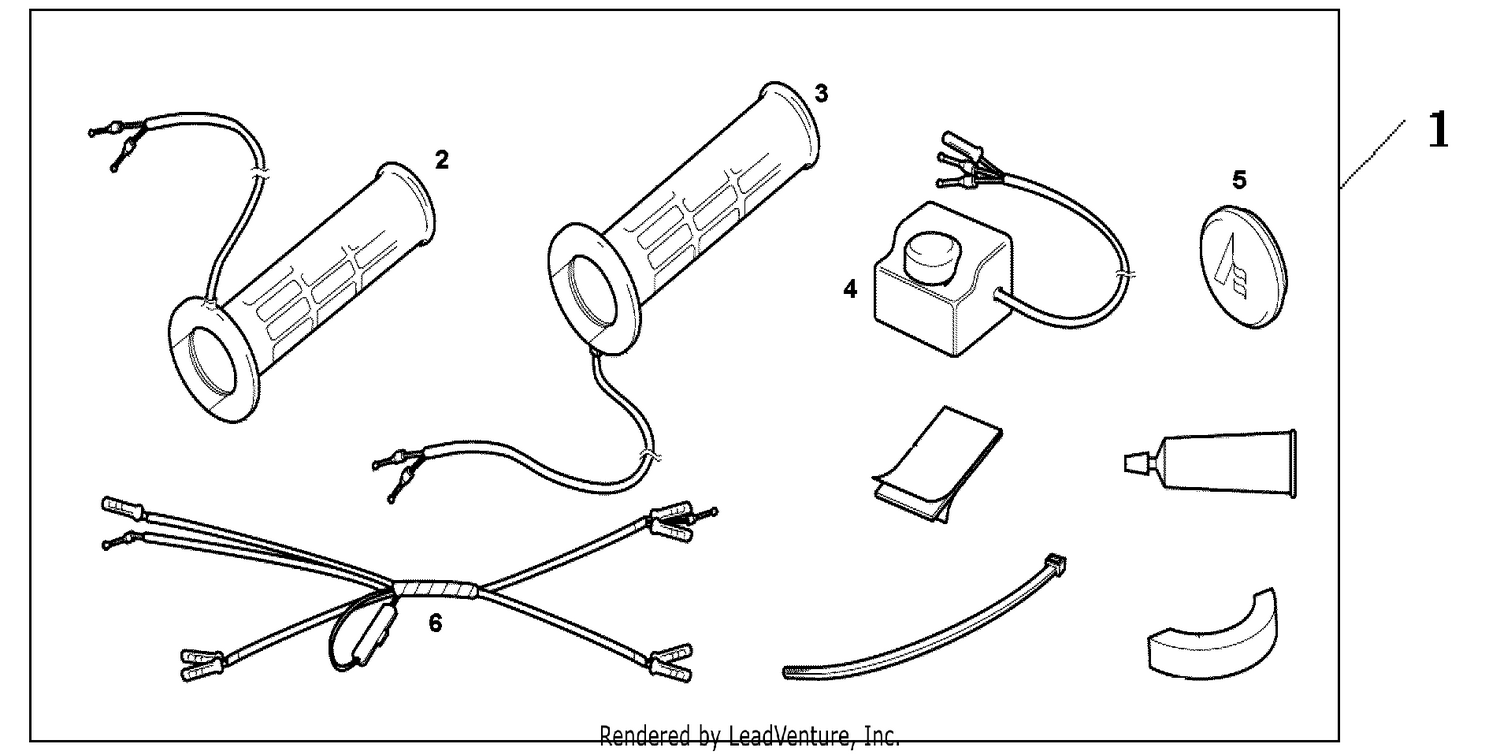 GRIP HEATER SS/ON-OF