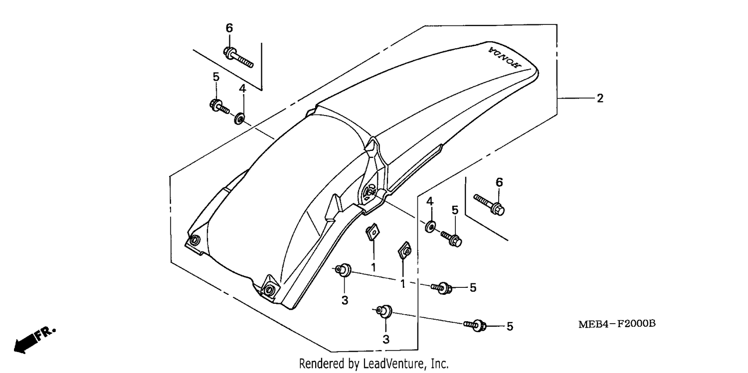 REAR FENDER