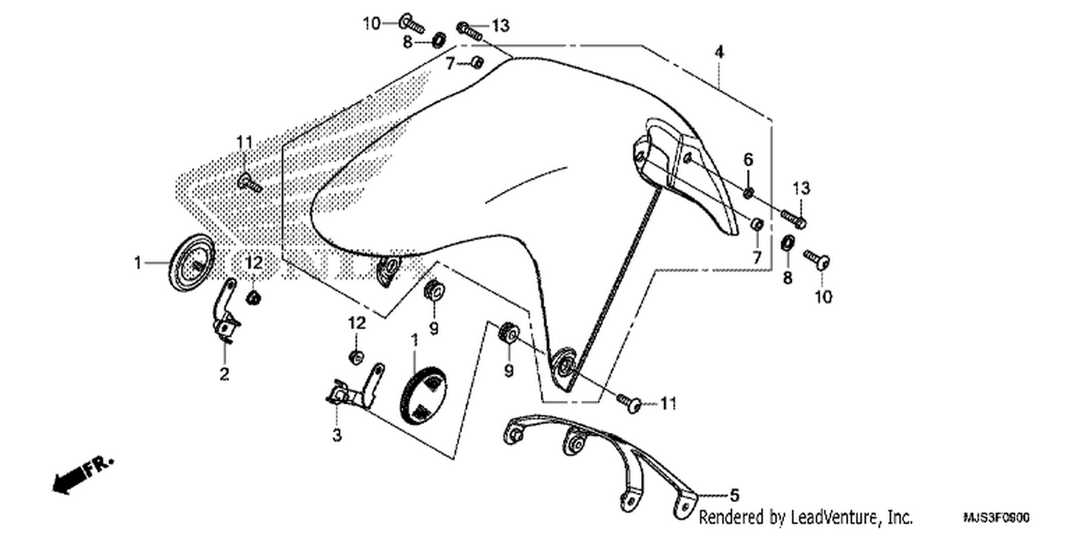  FRONT FENDER