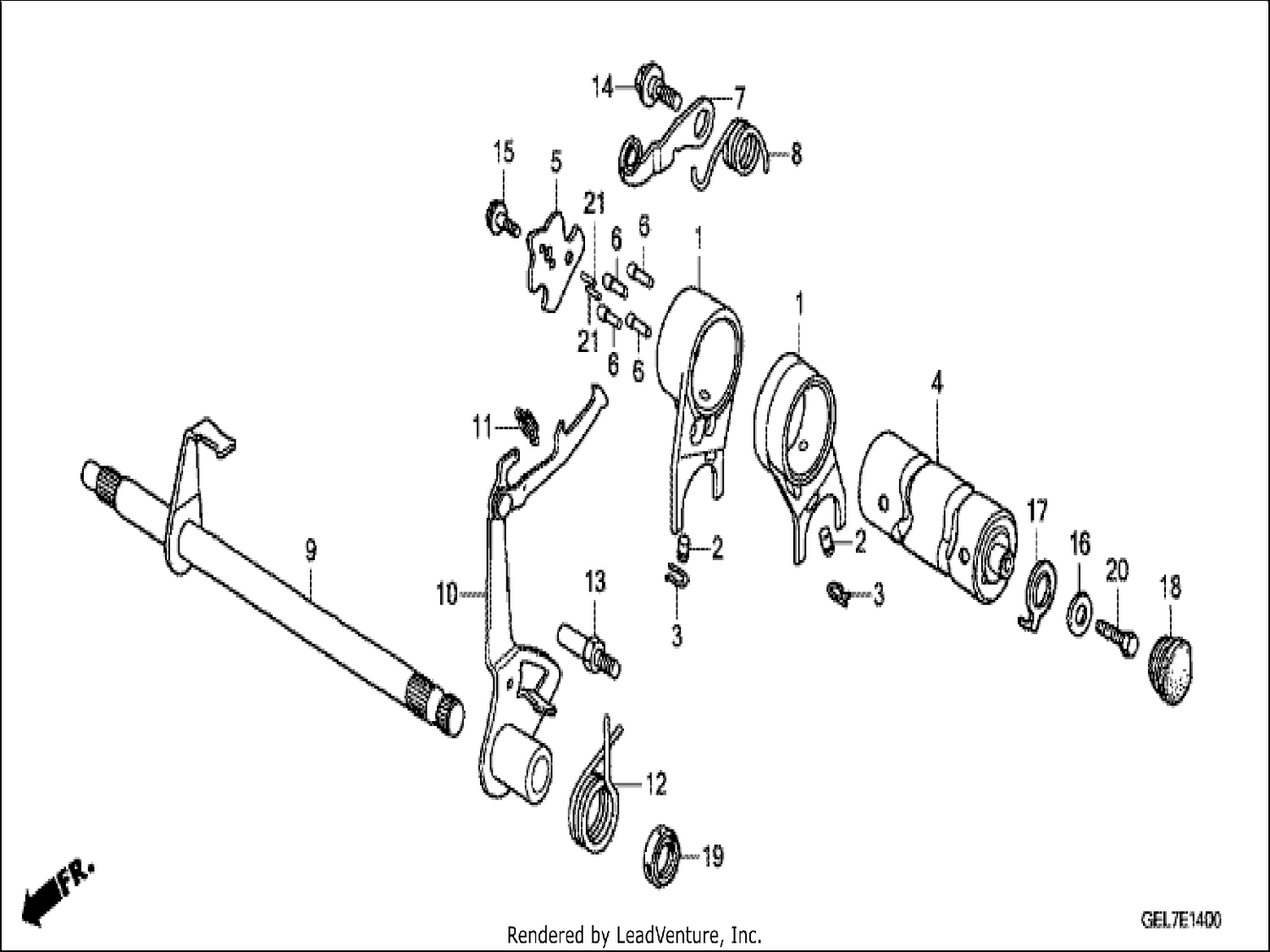  GEARSHIFT DRUM