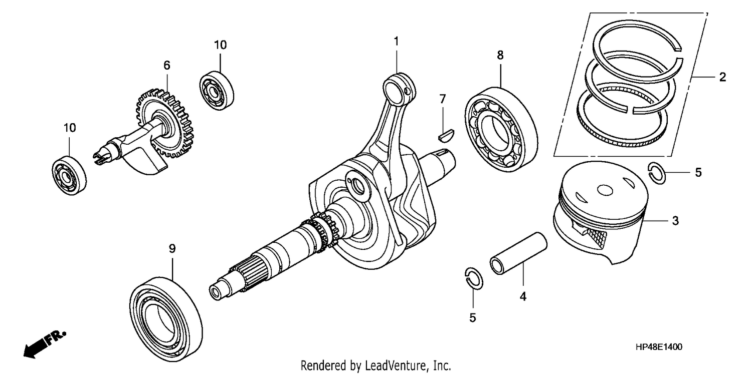 CRANKSHAFT/PISTON
