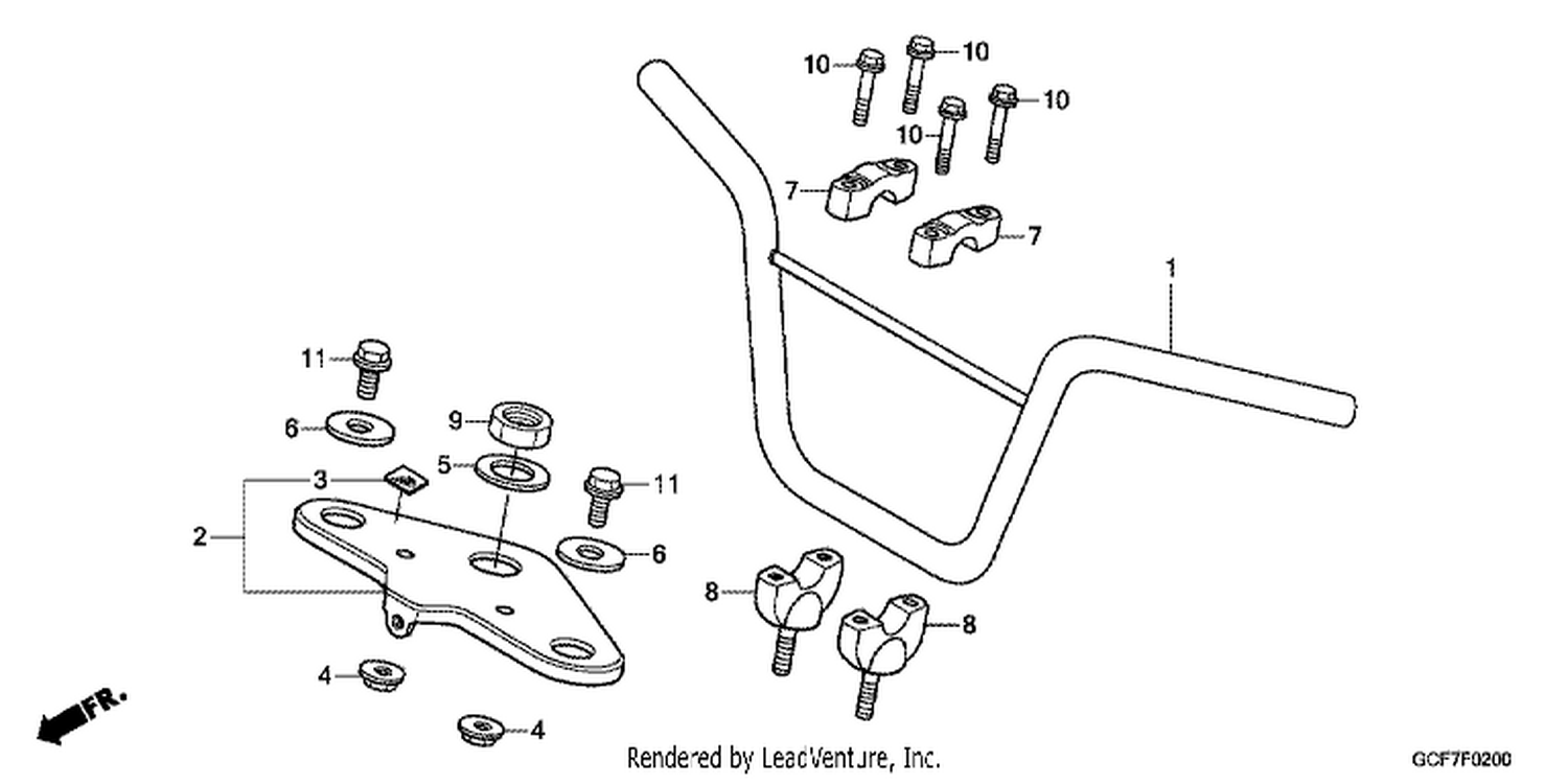  HANDLE PIPE/TOP BRIDGE