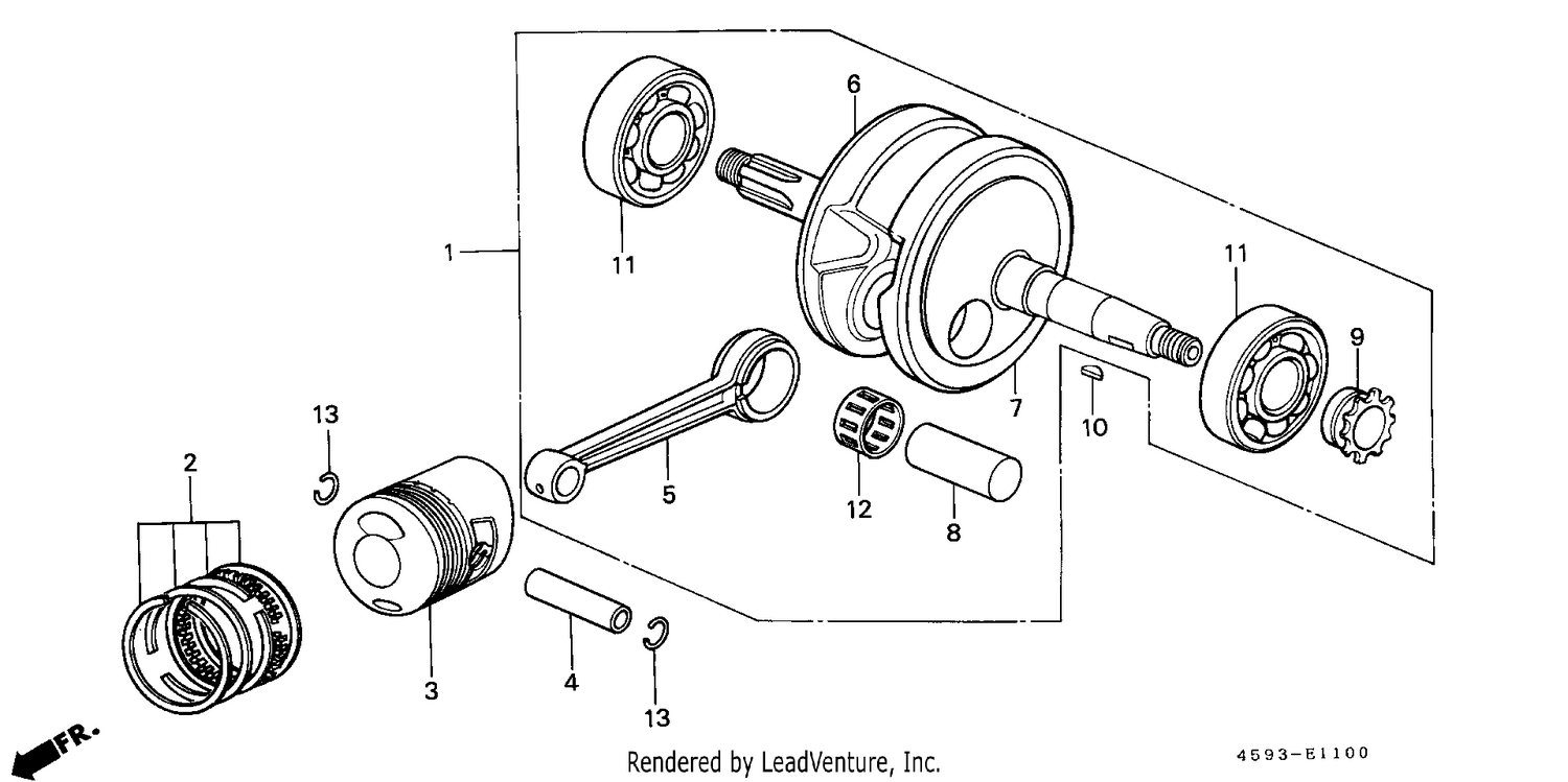 CRANKSHAFT/PISTON