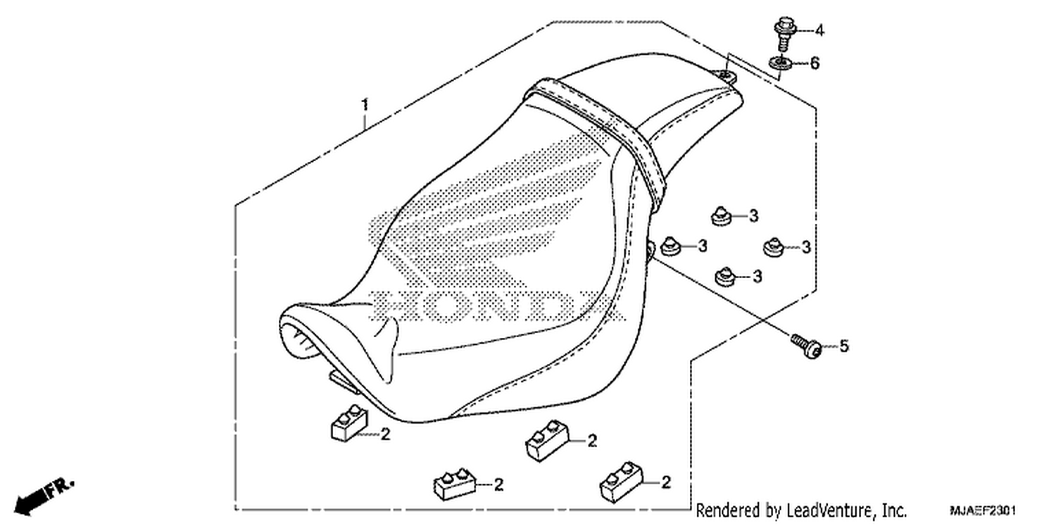  1 SEAT (VT750C2B/ C2S)
