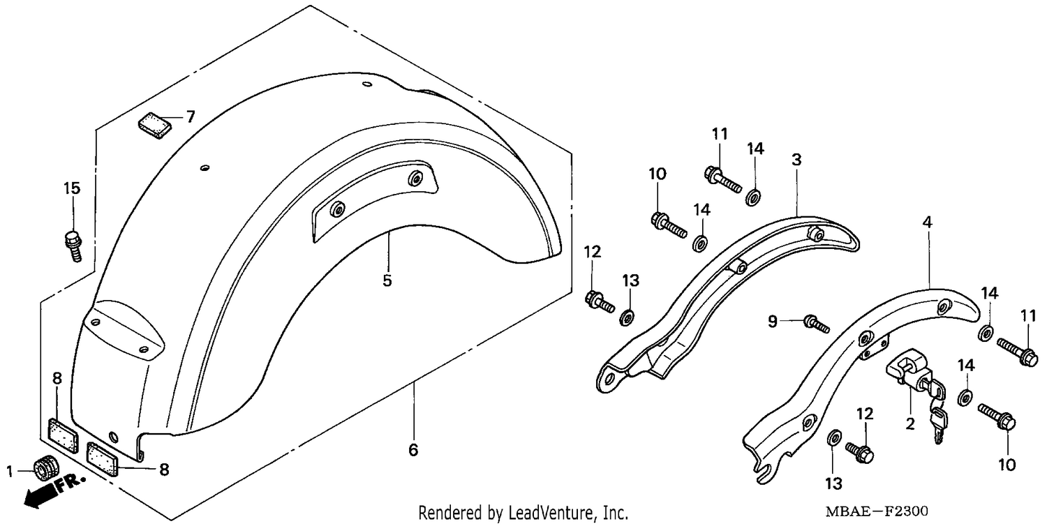 REAR FENDER