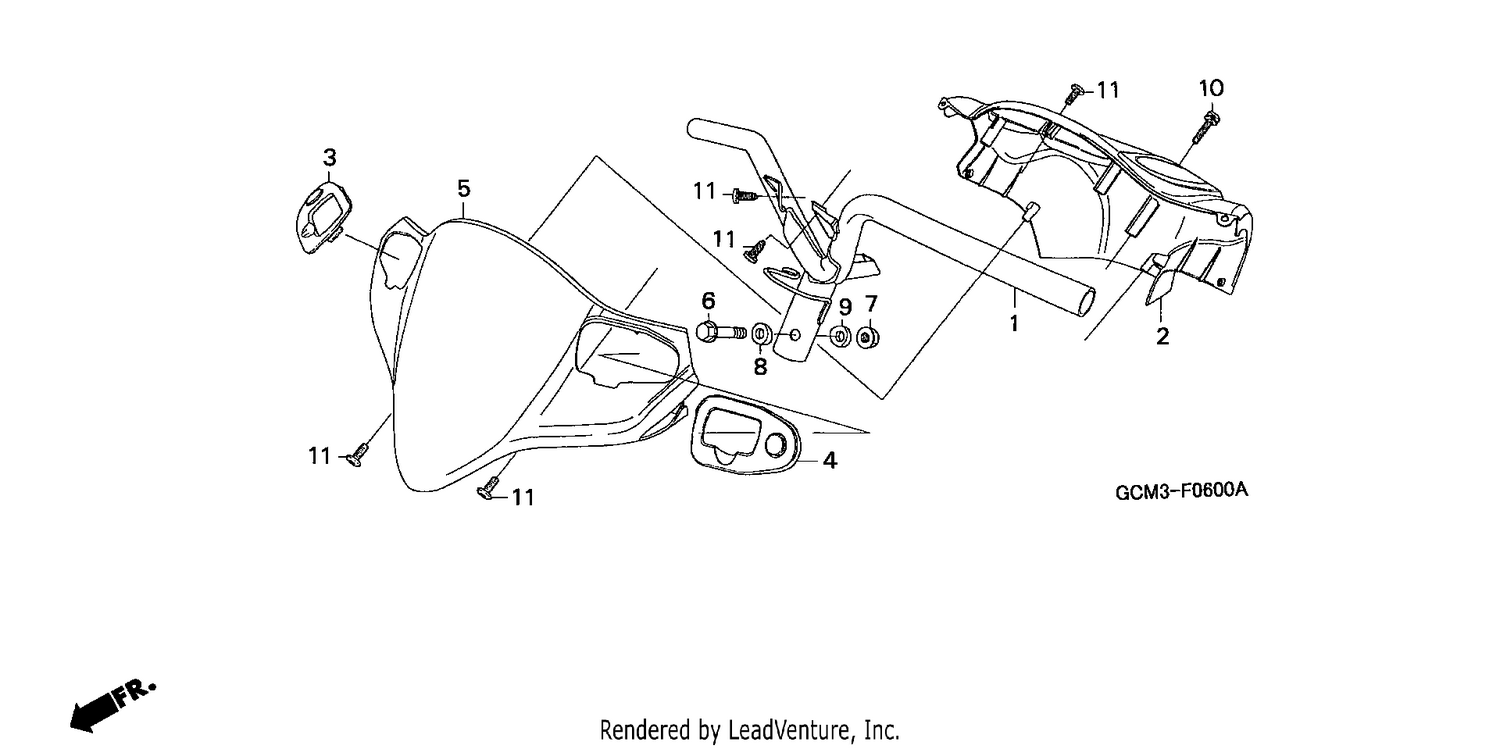 HANDLE COVER/ STEERING HANDLE