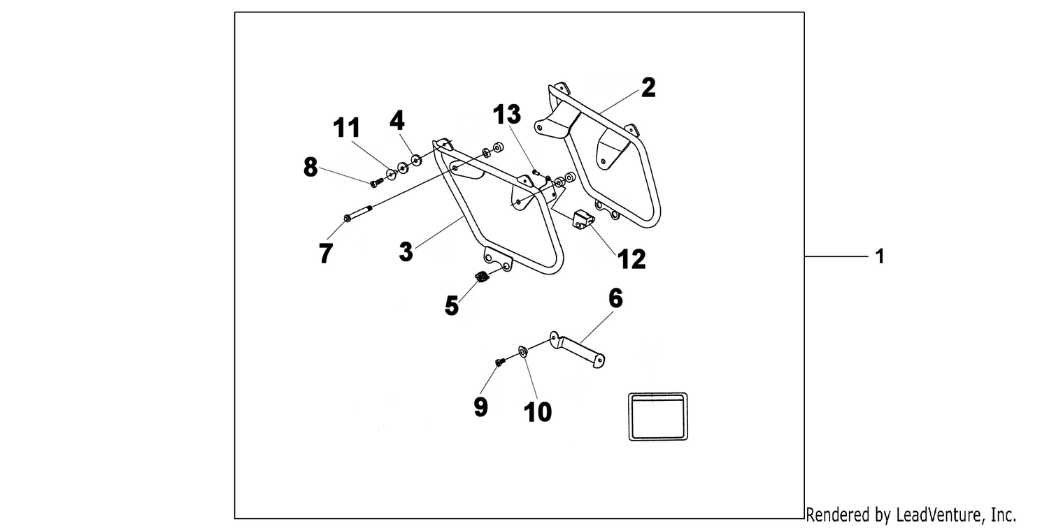 SADDLEBAG MOUNT B