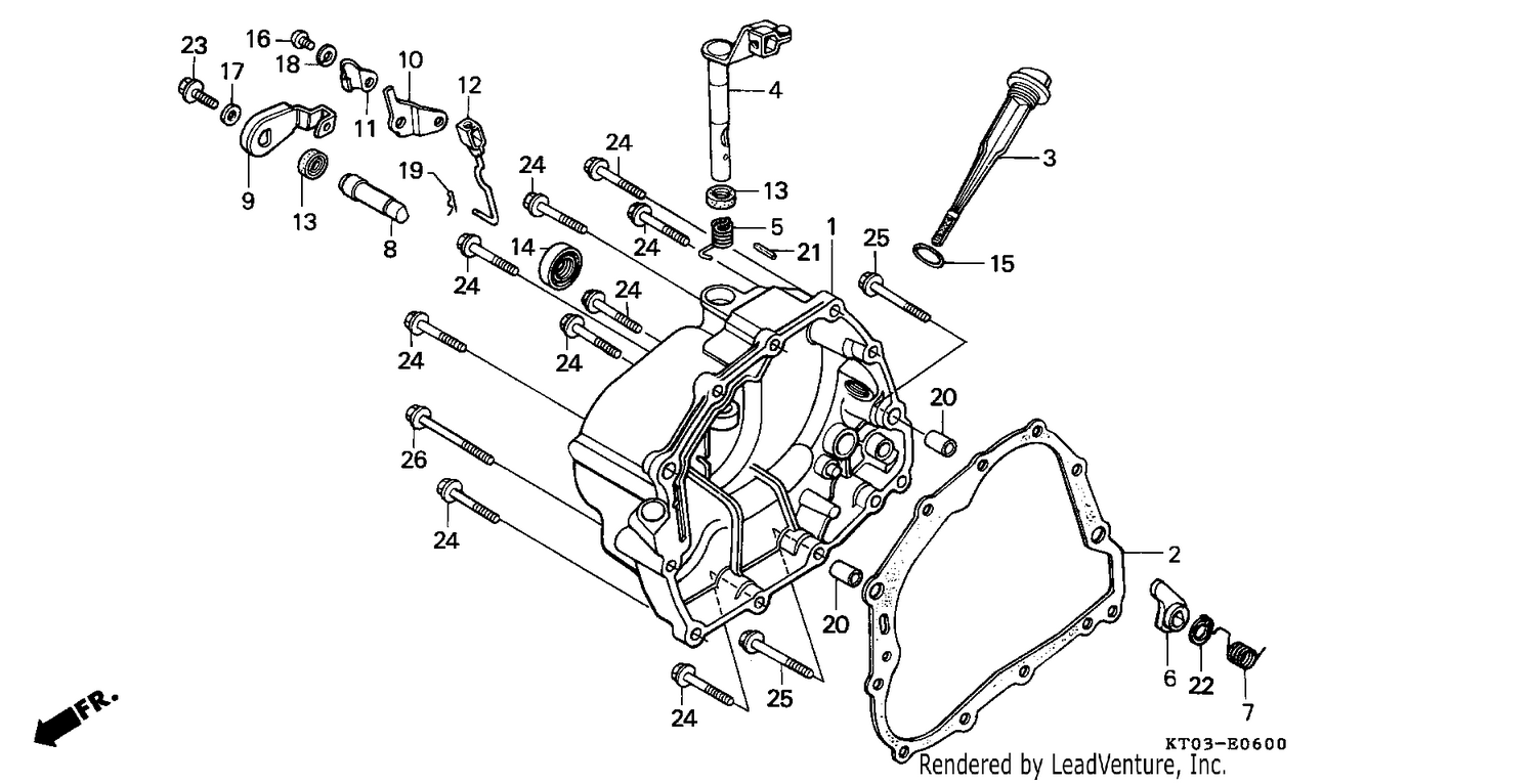 RIGHT CRANKCASE COVER
