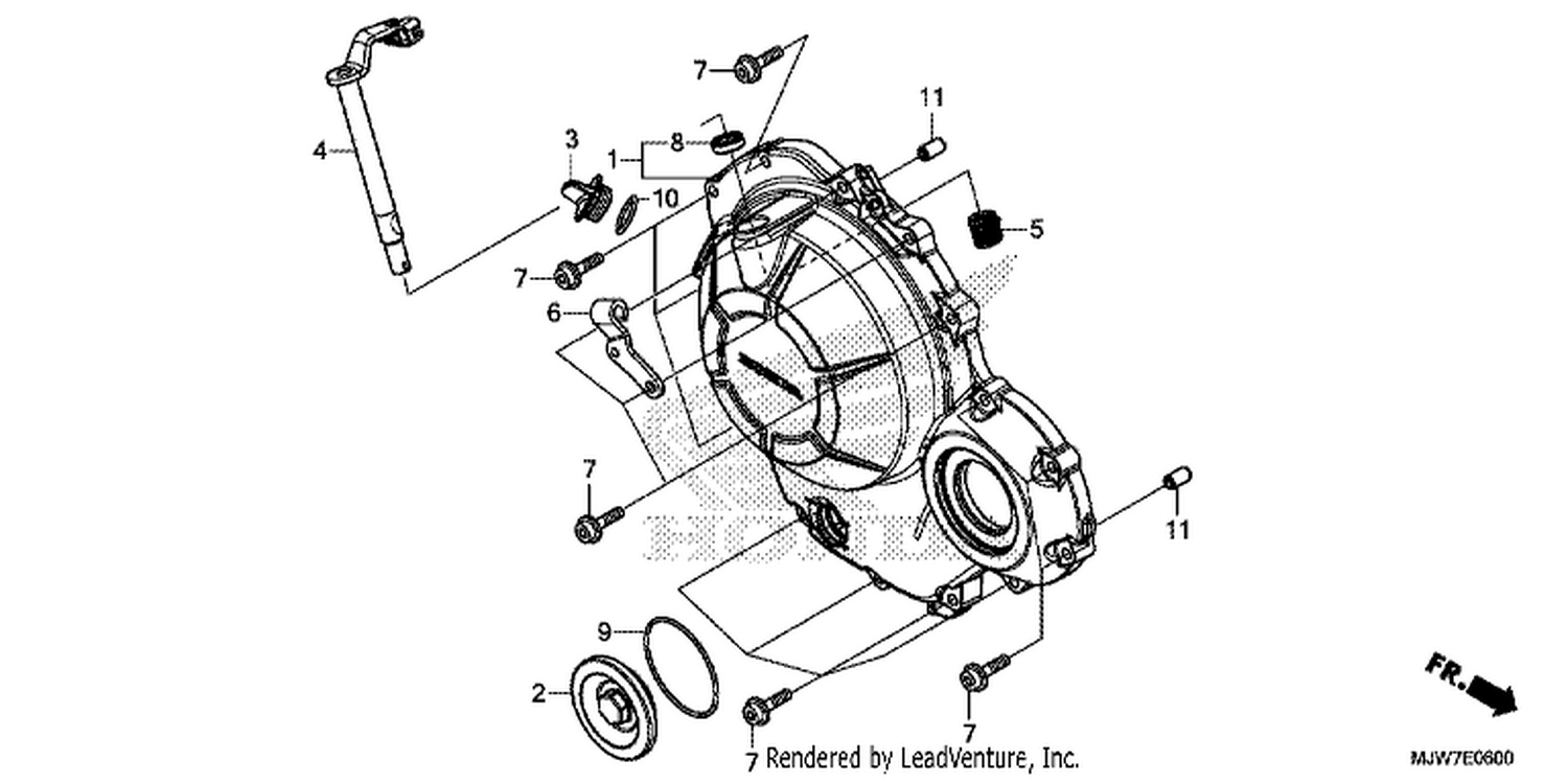  RIGHT CRANKCASE COVER