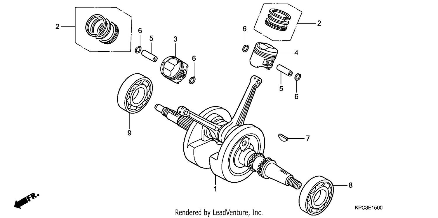 CRANKSHAFT/PISTON