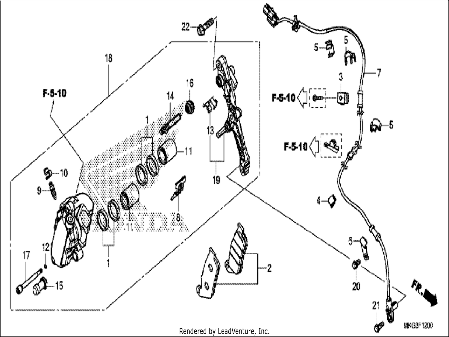  FRONT BRAKE CALIPER