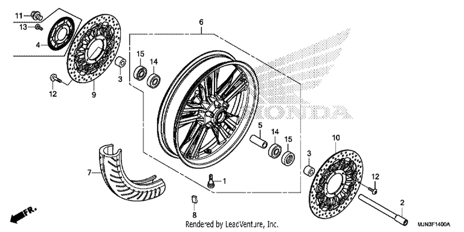  FRONT WHEEL