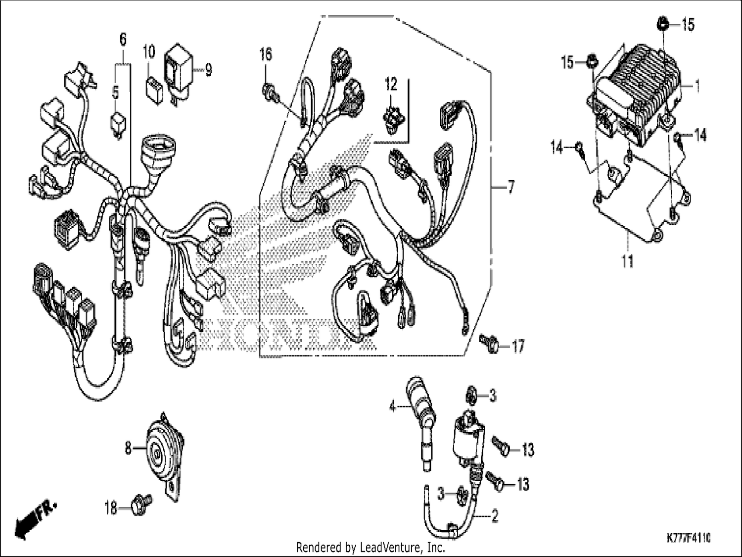  10 SUB HARNESS/IGNITION COIL