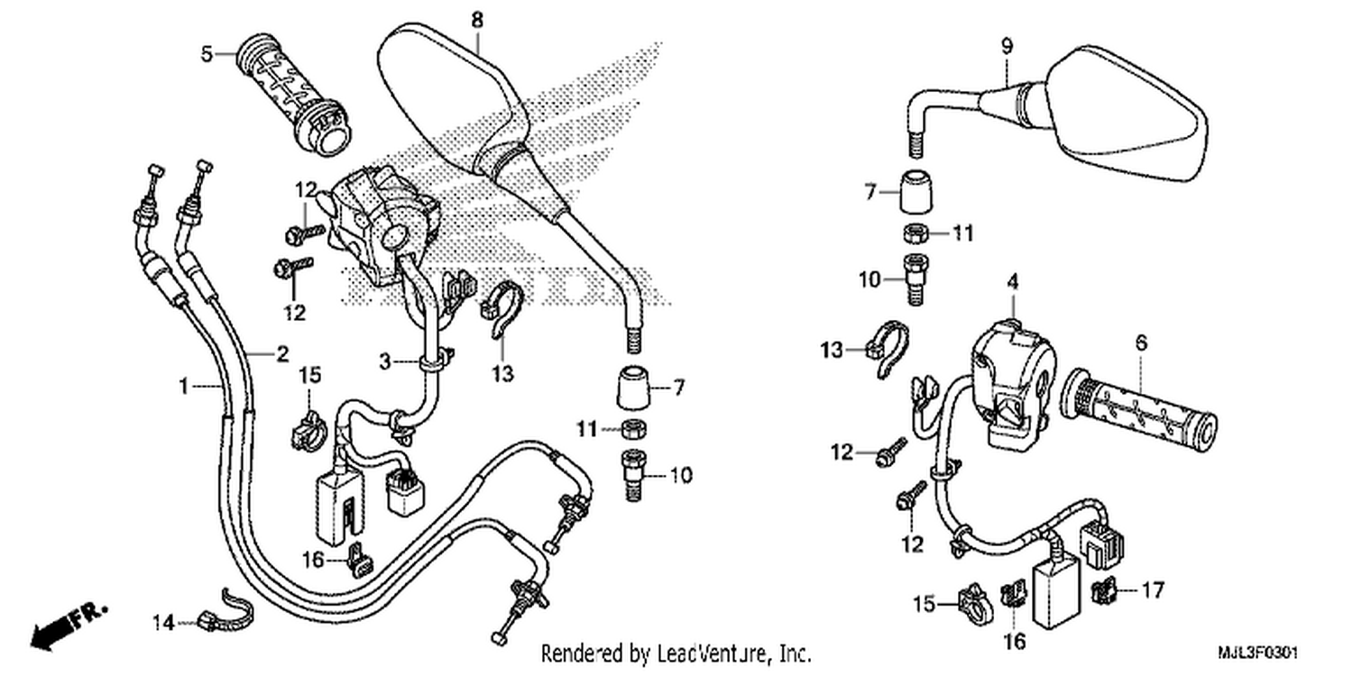  1 SWI TCH/ CABLE ( NC700XD/ 750XD)