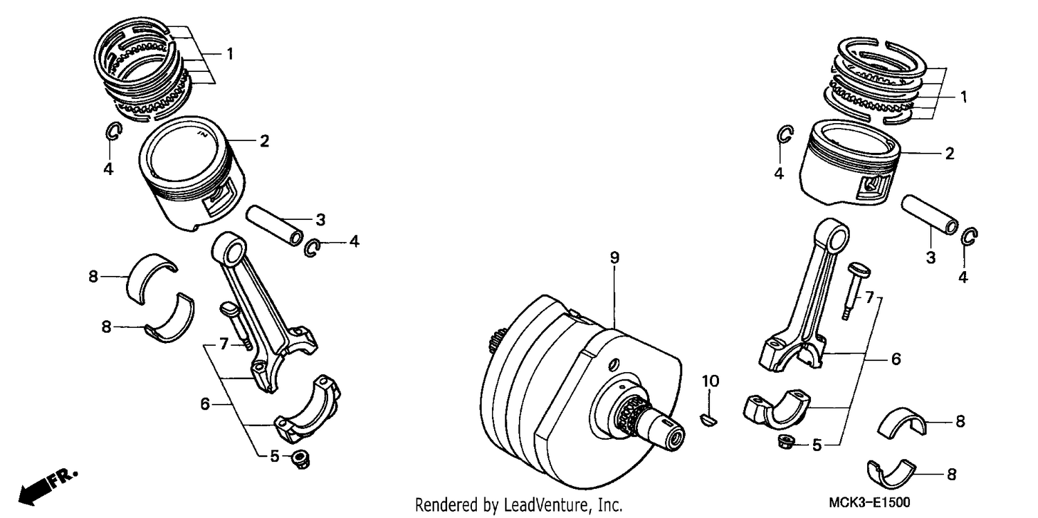 CRANKSHAFT/PISTON