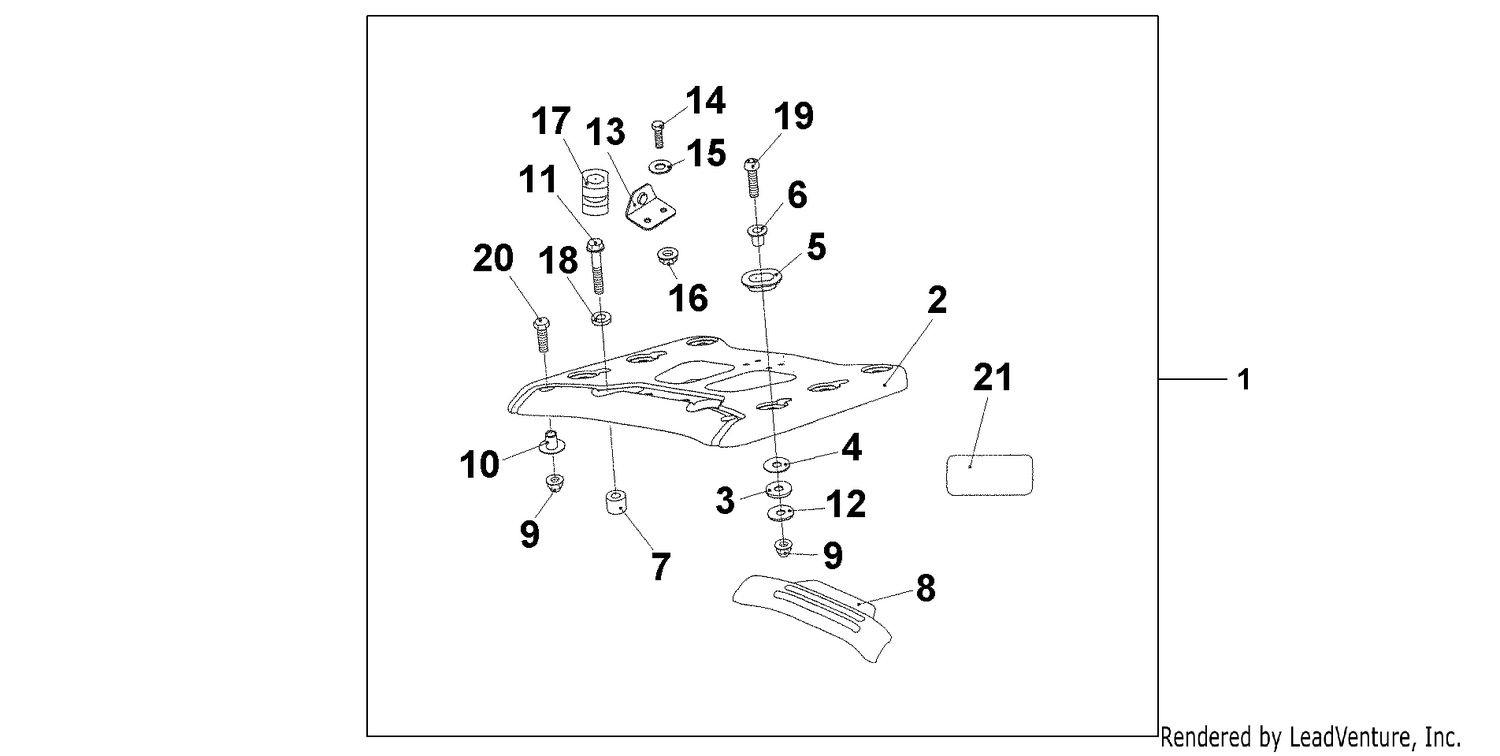 REAR CARRIER BASE