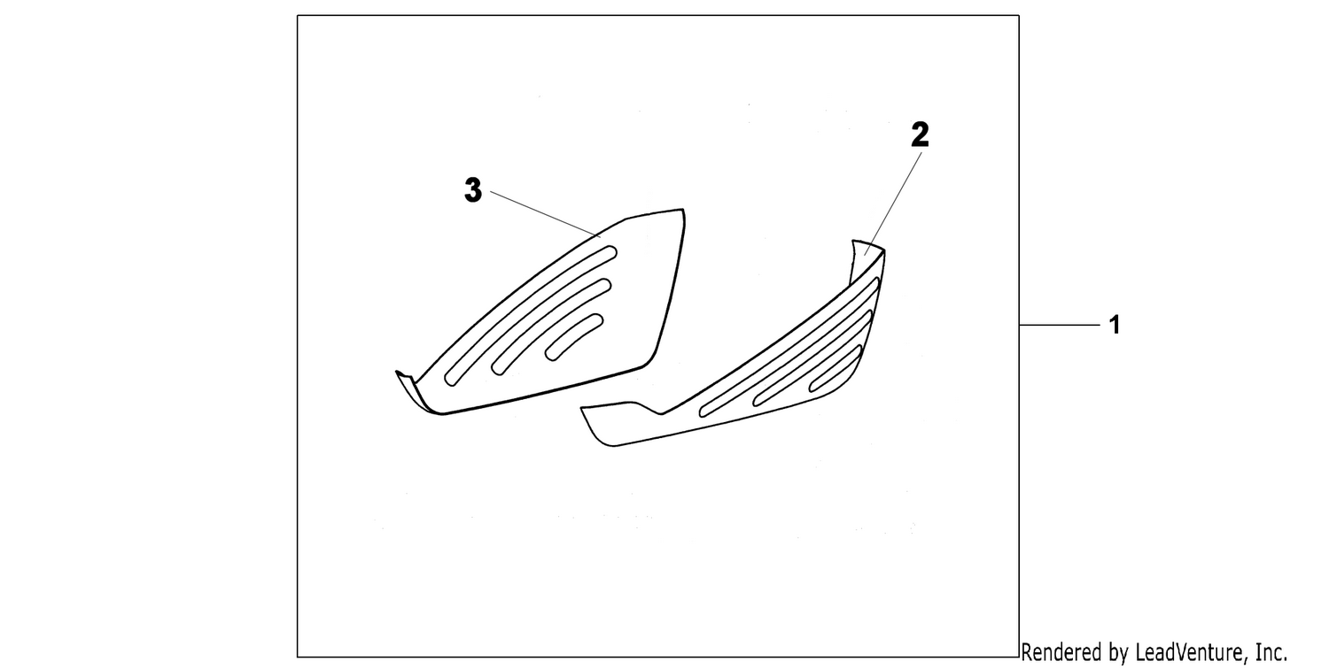 PANNIER SCUFF PAD SET B