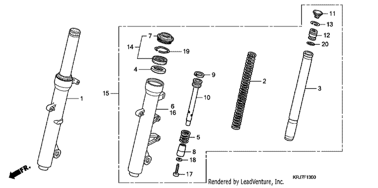  FRONT FORK
