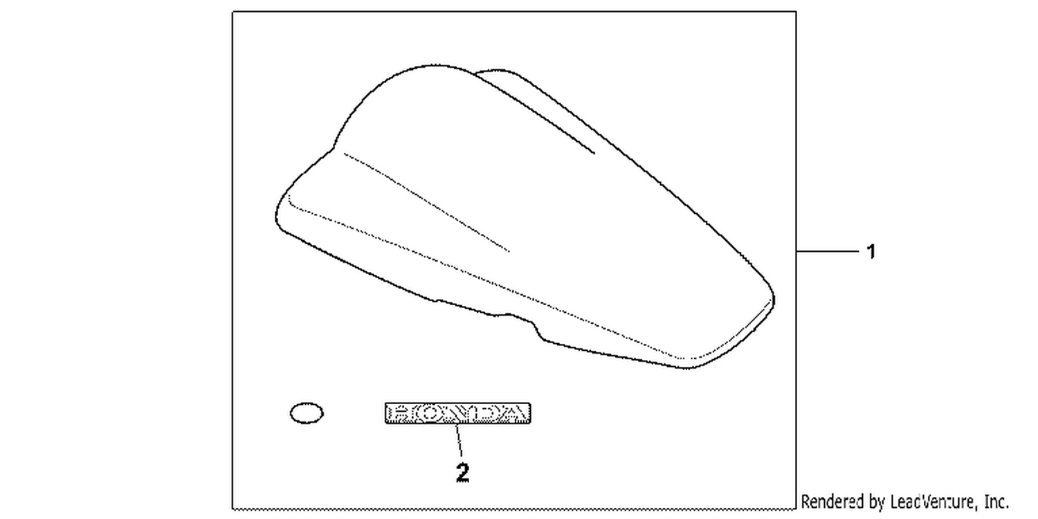  01 REAR SEAT COWL