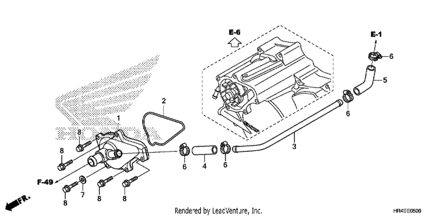  WATER PUMP COVER