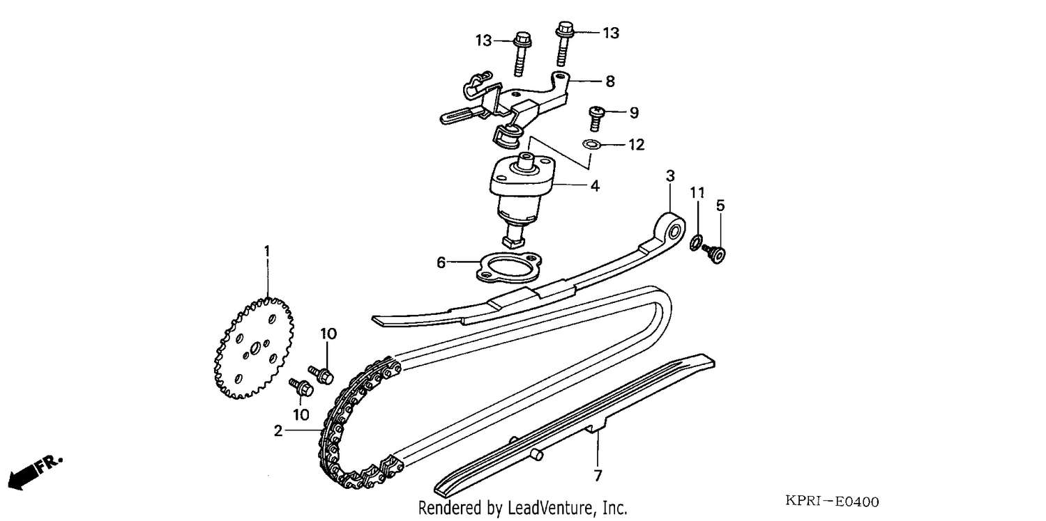 CAM CHAIN/TENSIONER