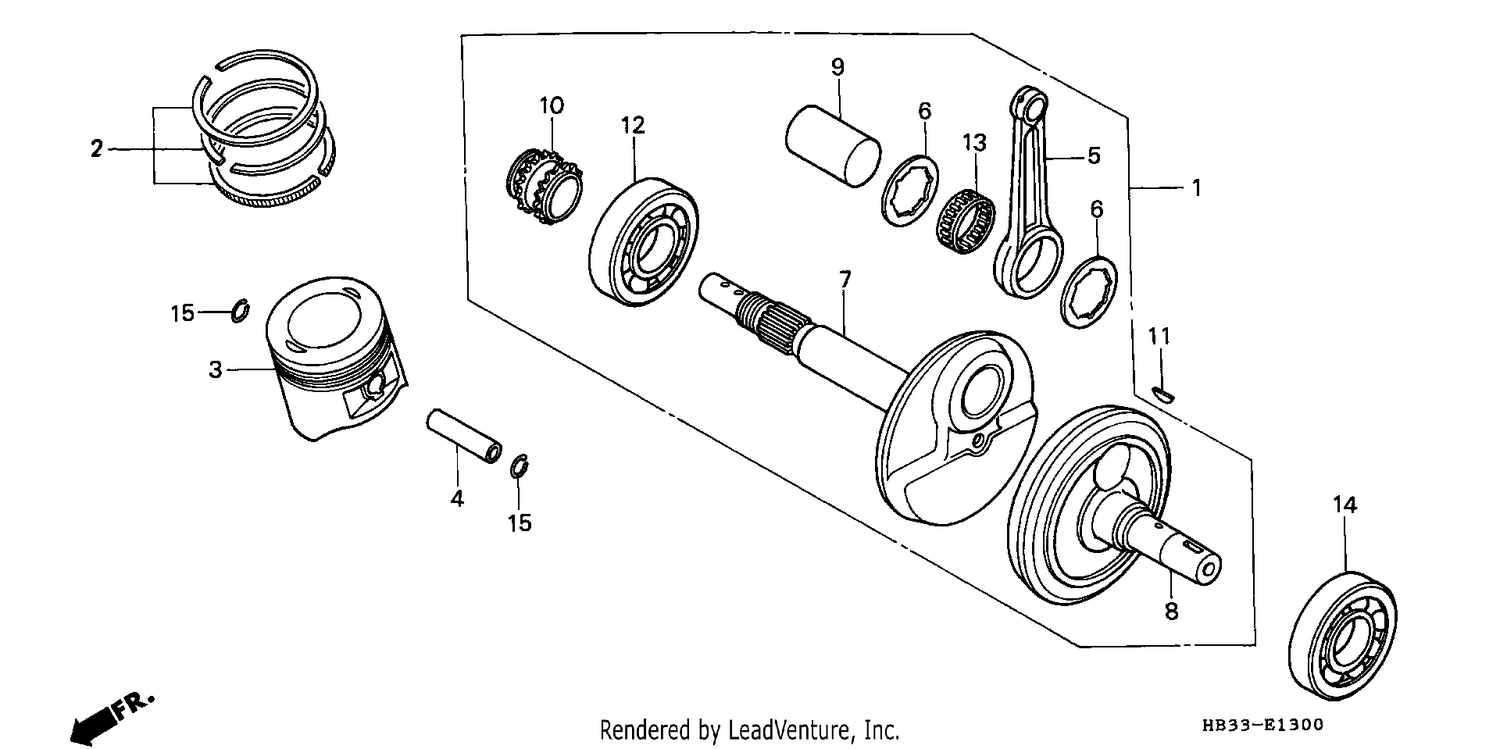 CRANKSHAFT/PISTON