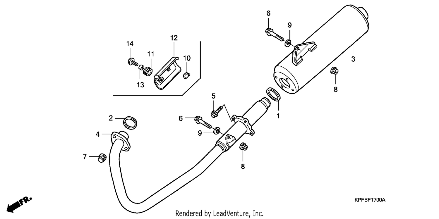 EXHAUST MUFFLER